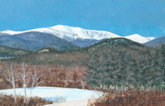 Mount Washington from Conway NH